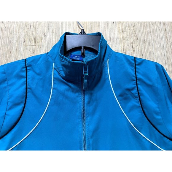Reebok - Women's Long Sleeve Sports Jacket - Aqua Blue - Medium - Picture 15 of 16
